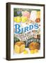 Bird's, Custard Blancmange, UK, 1920-null-Framed Giclee Print