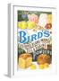 Bird's, Custard Blancmange, UK, 1920-null-Framed Giclee Print