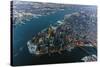 Bird's Eye Manhattan-Berthold Dieckfoss-Stretched Canvas