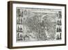 Bird's Eye Plan of Paris, 1615-Matthaus Merian The Elder-Framed Giclee Print