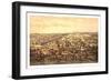 Bird's Eye View, Centennial Buildings, Fairmount Park, Philadelphia, Circa 1875, USA, America-null-Framed Giclee Print