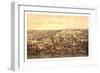 Bird's Eye View, Centennial Buildings, Fairmount Park, Philadelphia, Circa 1875, USA, America-null-Framed Giclee Print