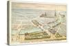 Bird's Eye View, Exposition Universelle 1900, Paris-null-Stretched Canvas