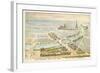 Bird's Eye View, Exposition Universelle 1900, Paris-null-Framed Giclee Print