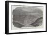 Bird'S-Eye View from the Junction of the Proposed Canal with the Savana River to the Atlantic-null-Framed Giclee Print