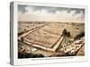 Bird'S-Eye View of Andersonville Prison, from the South-East, Pub. C.1890-null-Stretched Canvas