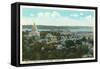 Bird's Eye View of Annapolis, Maryland-null-Framed Stretched Canvas