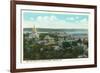 Bird's Eye View of Annapolis, Maryland-null-Framed Art Print