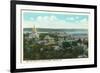 Bird's Eye View of Annapolis, Maryland-null-Framed Art Print