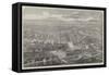 Bird's-Eye View of Berlin-null-Framed Stretched Canvas