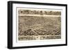 Bird'S-Eye View of Birmingham-null-Framed Giclee Print