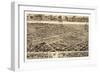 Bird'S-Eye View of Birmingham-null-Framed Giclee Print