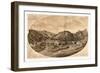 Bird's Eye View of Black Hawk Point-null-Framed Premium Giclee Print