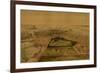 Bird's Eye View of Boston-Sarony & Major-Framed Art Print