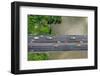 Bird's Eye View of Bridge-fotoslaz-Framed Photographic Print