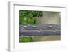 Bird's Eye View of Bridge-fotoslaz-Framed Photographic Print