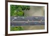 Bird's Eye View of Bridge-fotoslaz-Framed Photographic Print