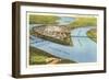 Bird's Eye View of Cairo, Illinois-null-Framed Art Print