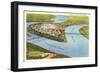 Bird's Eye View of Cairo, Illinois-null-Framed Art Print