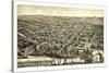 Bird's Eye View of Cheney, Wash. Ter., County Seat of Spokane County. 1884, USA, America-null-Stretched Canvas