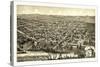 Bird's Eye View of Cheney, Wash. Ter., County Seat of Spokane County. 1884, USA, America-null-Stretched Canvas