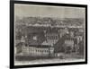 Bird'S-Eye View of Exeter College, Oxford University-null-Framed Giclee Print