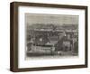 Bird'S-Eye View of Exeter College, Oxford University-null-Framed Giclee Print