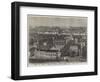 Bird'S-Eye View of Exeter College, Oxford University-null-Framed Giclee Print