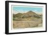 Bird's Eye View of Jerome, Arizona-null-Framed Art Print