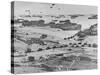 Bird'S-Eye View of Landing Craft-null-Stretched Canvas