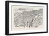 Bird's Eye View of Liverpool, 1885-null-Framed Giclee Print