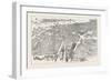 Bird's Eye View of Liverpool, 1885-null-Framed Giclee Print