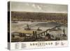 Bird’s Eye View of Louisville, Kentucky, 1876-A^ Ruger-Stretched Canvas