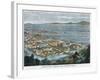 Bird's Eye View of Manilla, Luzon, Philippine Islands, C1880-null-Framed Giclee Print