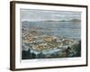 Bird's Eye View of Manilla, Luzon, Philippine Islands, C1880-null-Framed Giclee Print