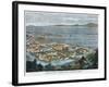 Bird's Eye View of Manilla, Luzon, Philippine Islands, C1880-null-Framed Giclee Print