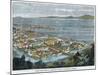 Bird's Eye View of Manilla, Luzon, Philippine Islands, C1880-null-Mounted Giclee Print