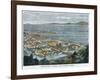 Bird's Eye View of Manilla, Luzon, Philippine Islands, C1880-null-Framed Giclee Print