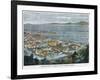 Bird's Eye View of Manilla, Luzon, Philippine Islands, C1880-null-Framed Giclee Print