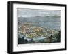 Bird's Eye View of Manilla, Luzon, Philippine Islands, C1880-null-Framed Giclee Print