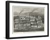 Bird's-Eye View of Messrs J and J Clark's Anchor Thread Works-null-Framed Art Print