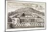 Bird's-Eye View of Morden College, Greenwich, London, C1710-Johannes Kip-Mounted Giclee Print