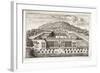 Bird's-Eye View of Morden College, Greenwich, London, C1710-Johannes Kip-Framed Giclee Print