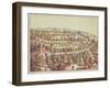 Bird'S-Eye View of Mount Vernon, 1859-null-Framed Giclee Print