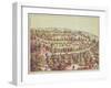 Bird'S-Eye View of Mount Vernon, 1859-null-Framed Giclee Print