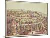 Bird'S-Eye View of Mount Vernon, 1859-null-Mounted Giclee Print