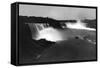 Bird's-Eye View of Niagara Falls-George Barker-Framed Stretched Canvas