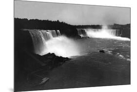 Bird's-Eye View of Niagara Falls-George Barker-Mounted Art Print