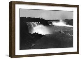 Bird's-Eye View of Niagara Falls-George Barker-Framed Art Print