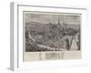 Bird'S-Eye View of Norwich, the Meeting Place of the Church Congress-Henry William Brewer-Framed Giclee Print